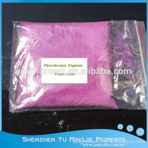 Photochromic Ink Powder, Red Violet Phtochromic Dye